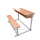 Double classroom table and chair